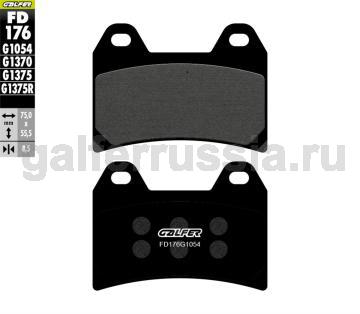 Городская тормозная колодка FD176G1054 перед