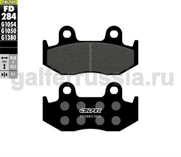 Городская тормозная колодка FD284G1054 перед или зад