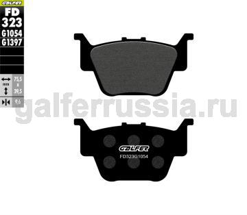 Городская тормозная колодка FD323G1054 зад