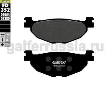 Городская тормозная колодка FD352G1054 зад