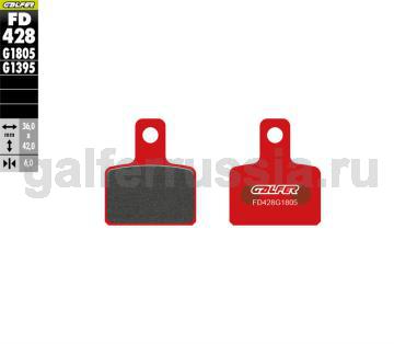 Тормозная колодка грунт-триал FD428G1805 зад