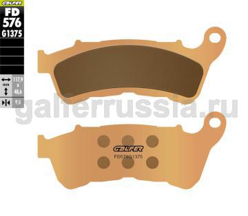 Спортивная тормозная колодка FD576G1375 перед