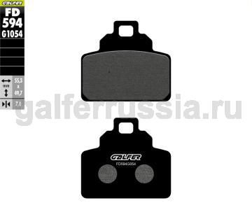 Городская тормозная колодка FD594G1054 зад